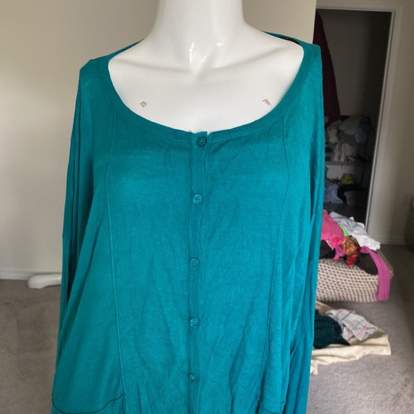 KENSIE SWEATER CARDIGAN TOP SIZE XL MSRP $69.00 NWT - Picture 7 of 8